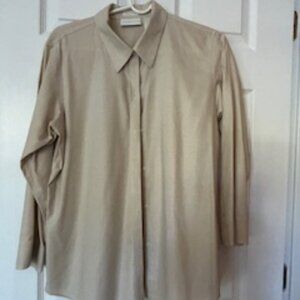 Beige Liz Claiborne Blouse